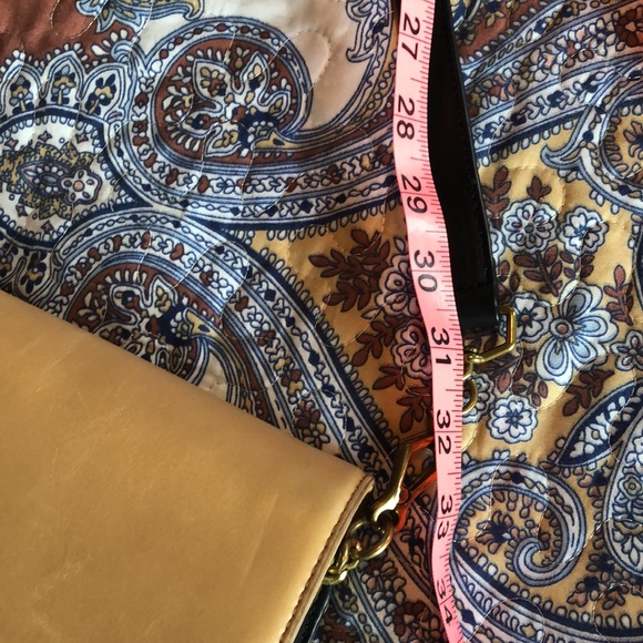 J. Crew bicolor large leather satchel briefcase - Picture 4 of 14